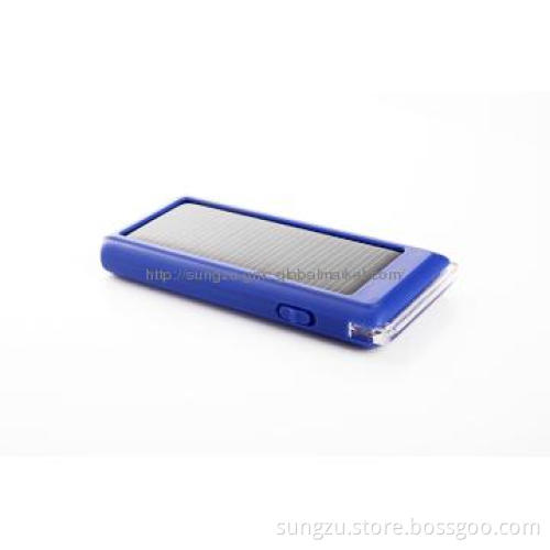 Solar Charger Mobile Phone with Flashlight